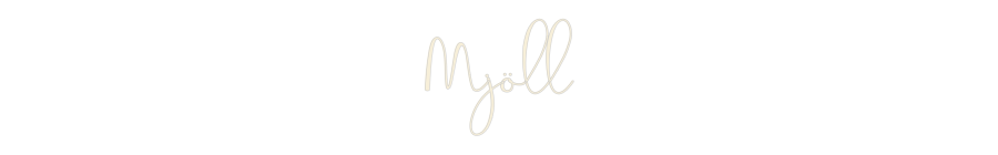 Custom Neon: Mjöll