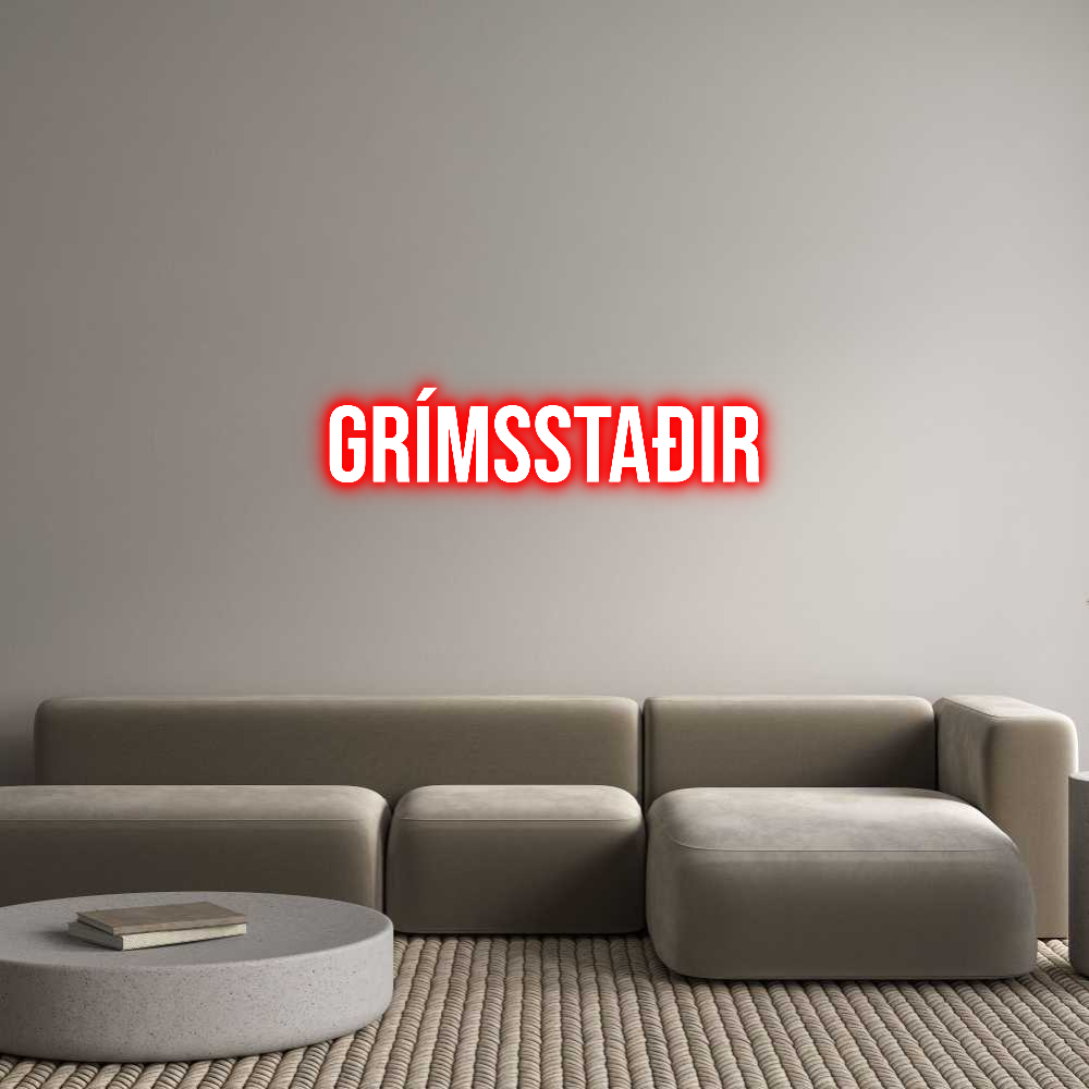 Custom Neon: GRÍMSSTAÐIR