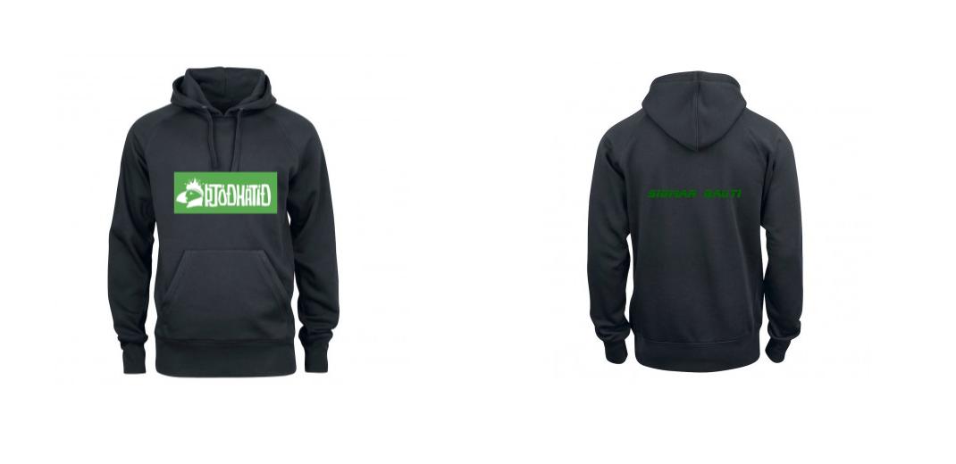 Hettupeysa svört - Hannaðu þína eigin