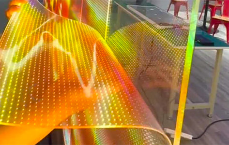 Sveigjanlegur LED skjár