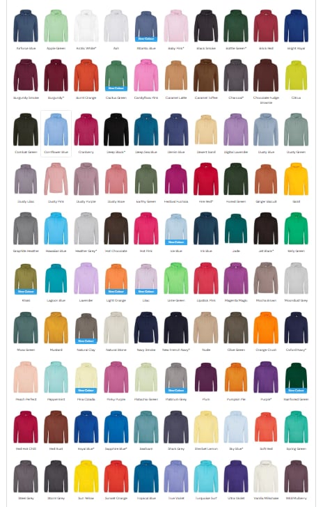 Sérmerktar hettupeysur