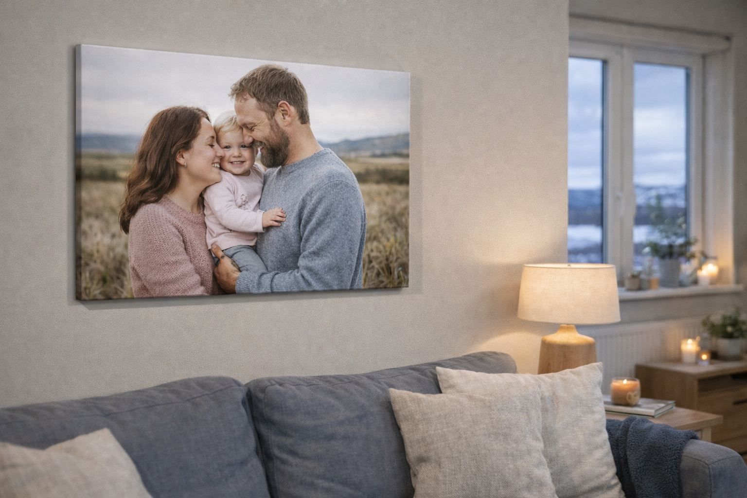 Strigamynd á blindramma