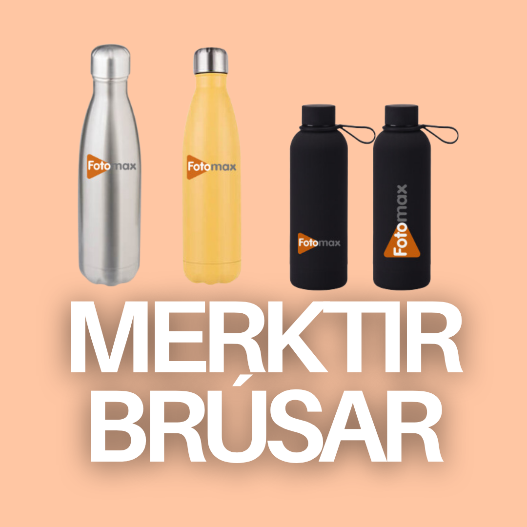 Sérmerktir brúsar / vatnsbrúsar