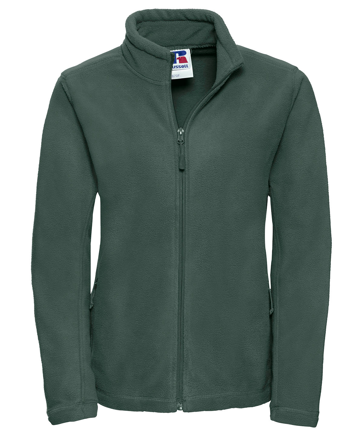 Flíspeysa Russell Athletic 8700F – Bottle Green – 2XL