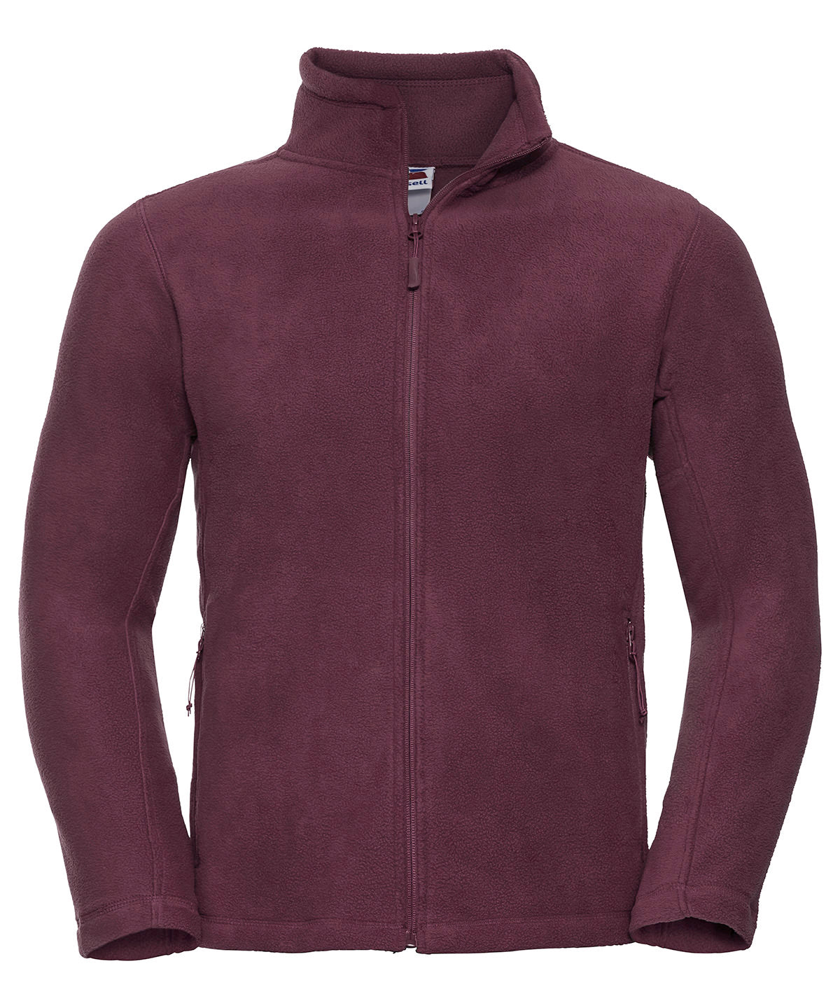 Flíspeysa Russell Athletic 8700M – Vínrauður – 4XL