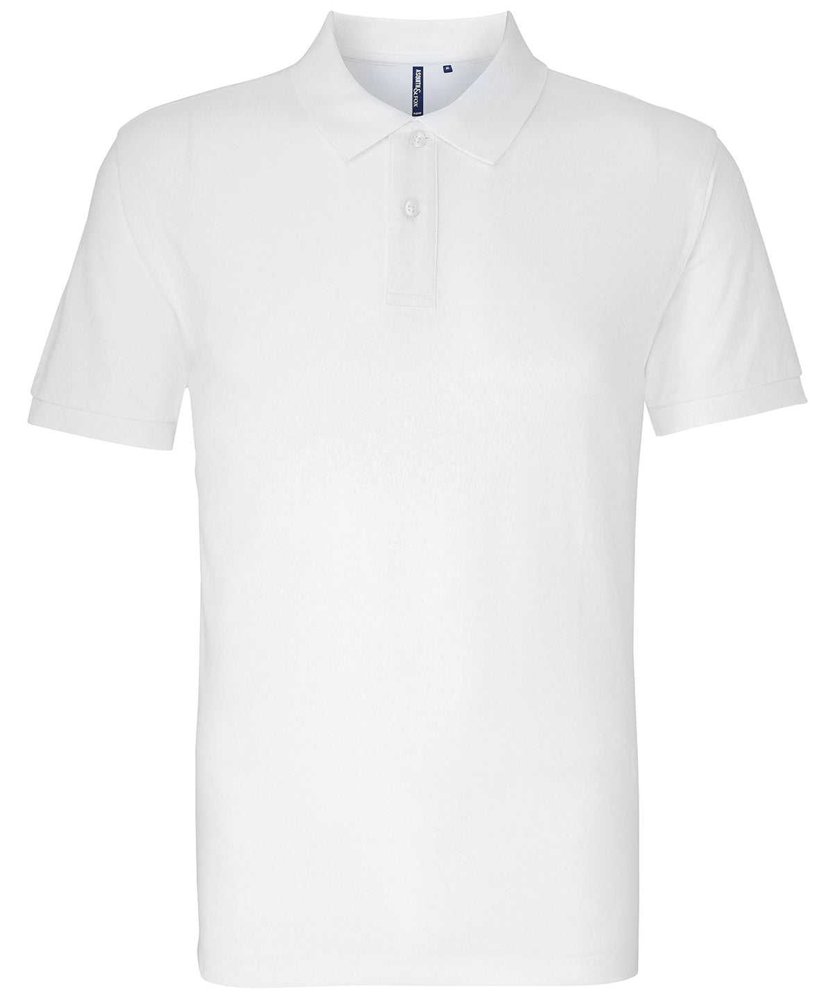 Pólóbolur Asquith & Fox AQ010 – White*† – 5XL Relaxed