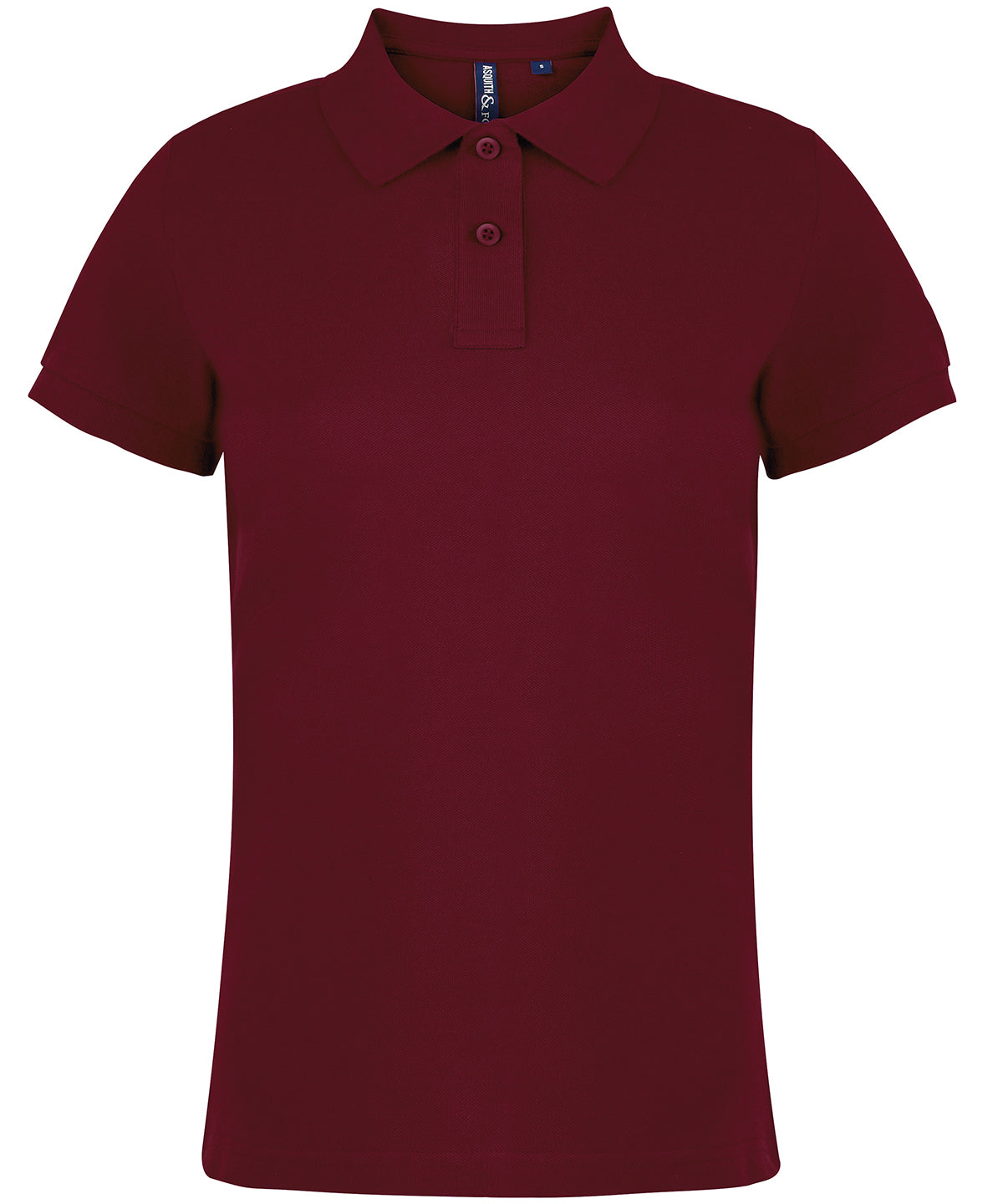 Pólóbolur Asquith & Fox AQ020 – Vínrauður – 2XL