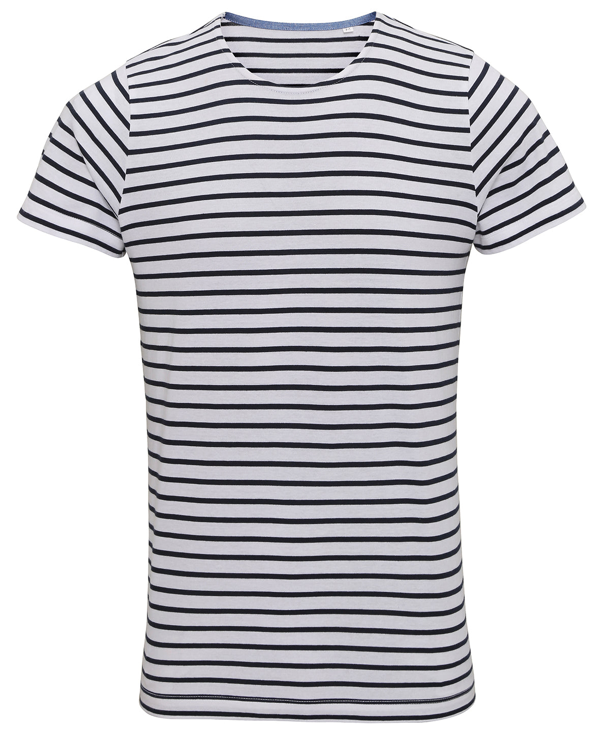 Stuttermabolur Asquith & Fox AQ072 – White/Navy – 2XL