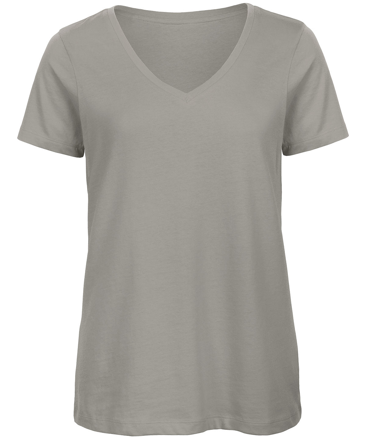Stuttermabolur B&C Collection B119F – Ljósgrár – 2XL
