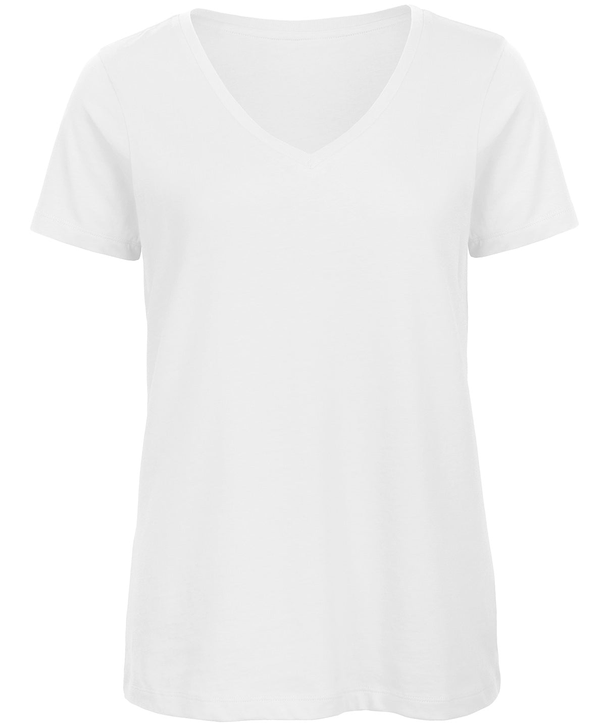 Stuttermabolur B&C Collection B119F – Hvítur – 2XL