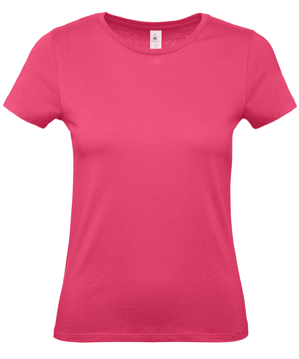 Stuttermabolur B&C Collection B210F – Fuchsia – 2XL