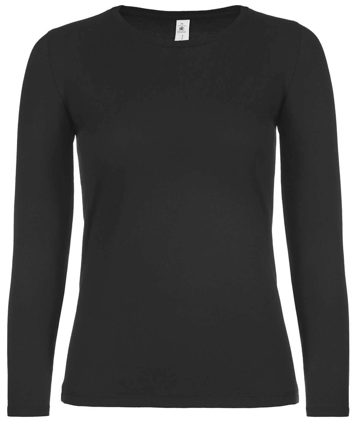Stuttermabolur B&C Collection B211F – Black* – 3XL