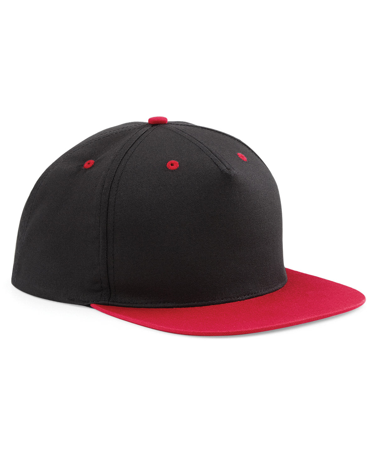 Derhúfa Beechfield B610C – Black/Classic Red – One size