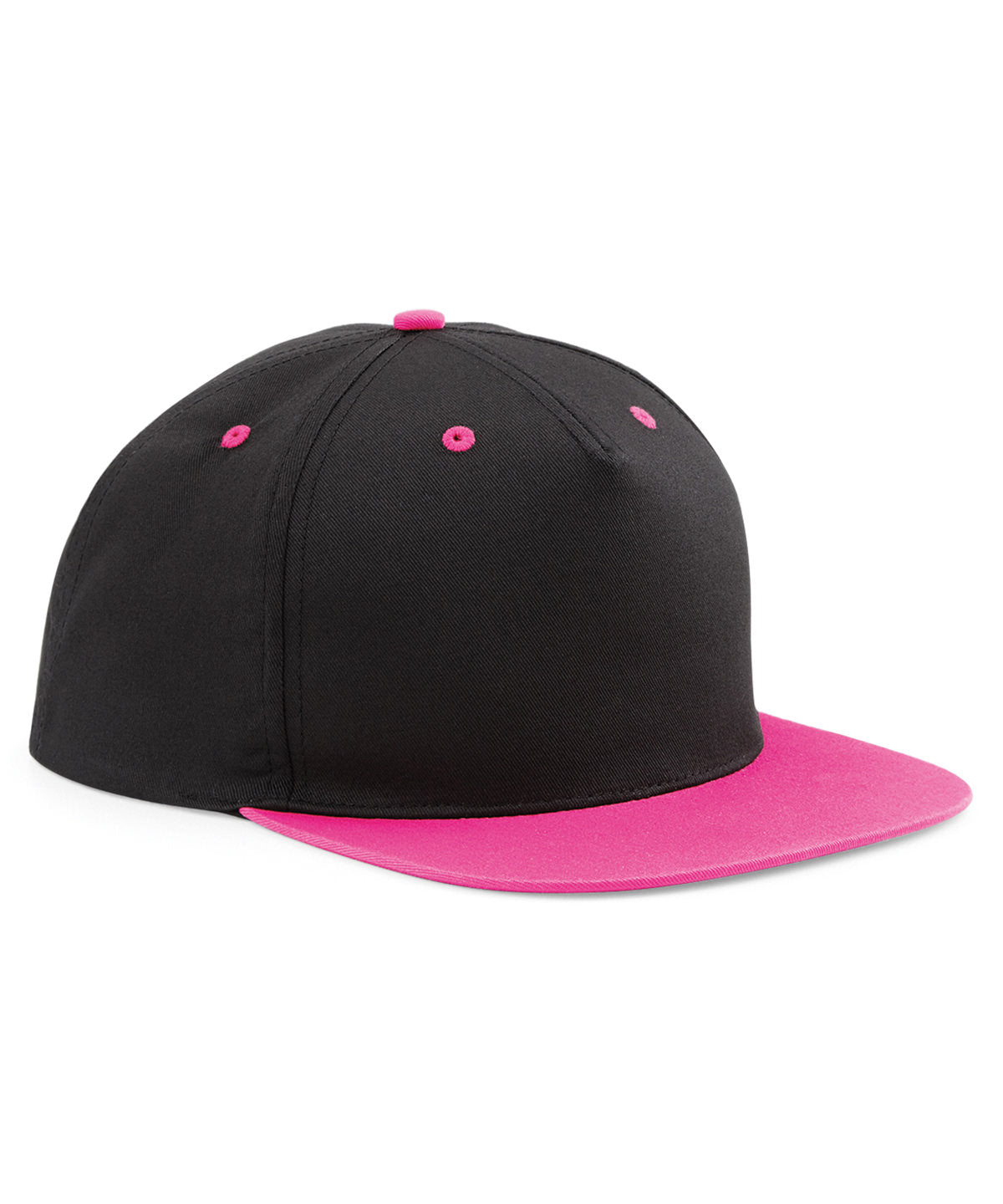 Derhúfa Beechfield B610C – Black/Fuchsia – One size