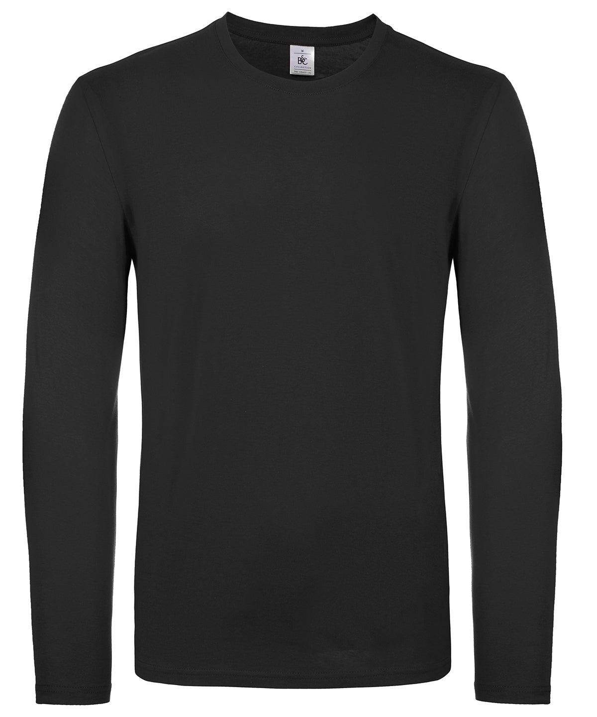 Stuttermabolur B&C Collection BA211 – Svartur – 4XL