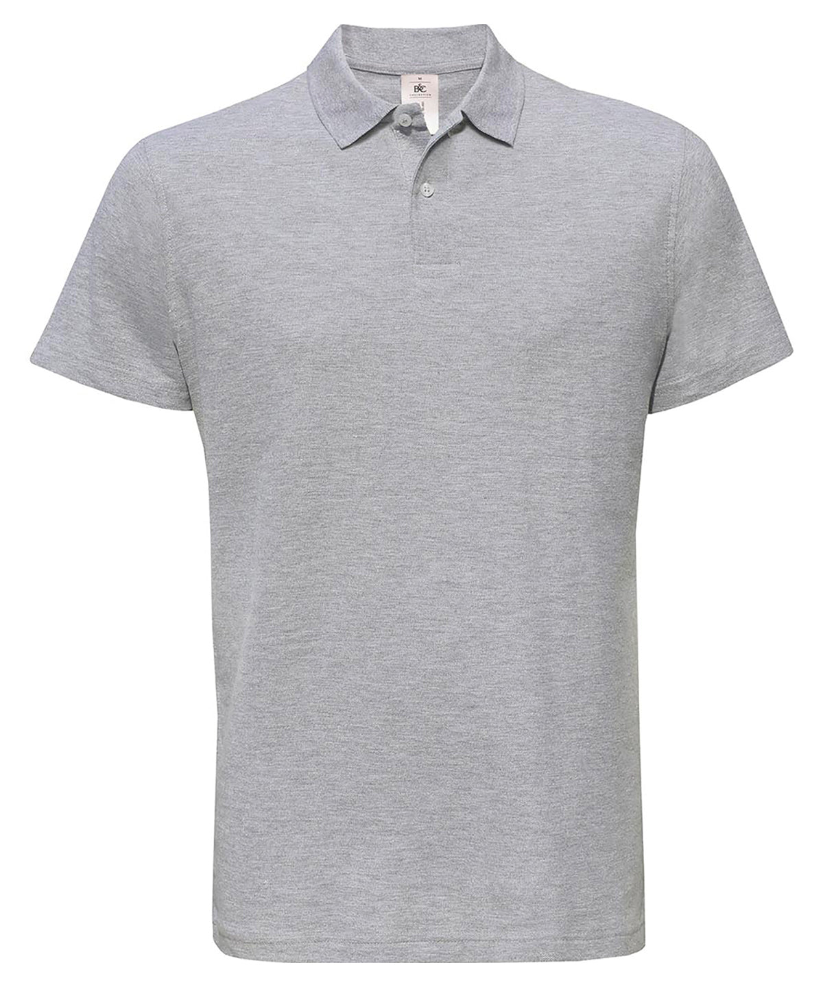 Pólóbolur B&C Collection BA306 – Heather Grey – 4XL