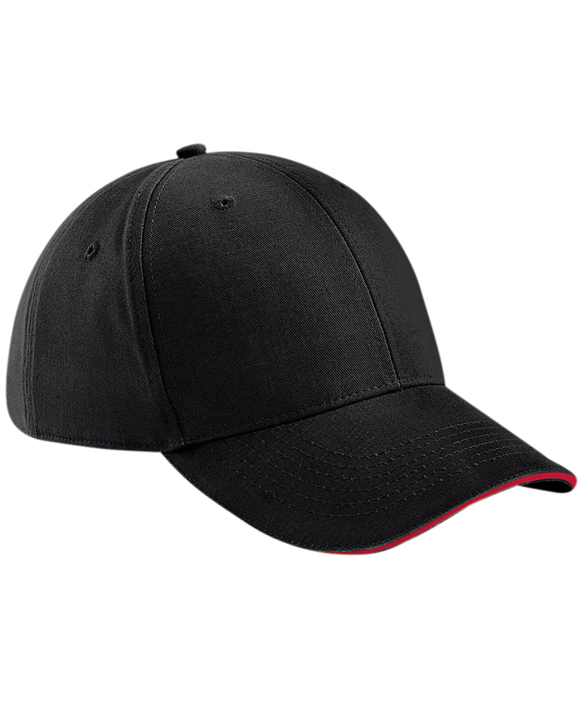 Derhúfa Beechfield BC020 – Black/Classic Red – One size