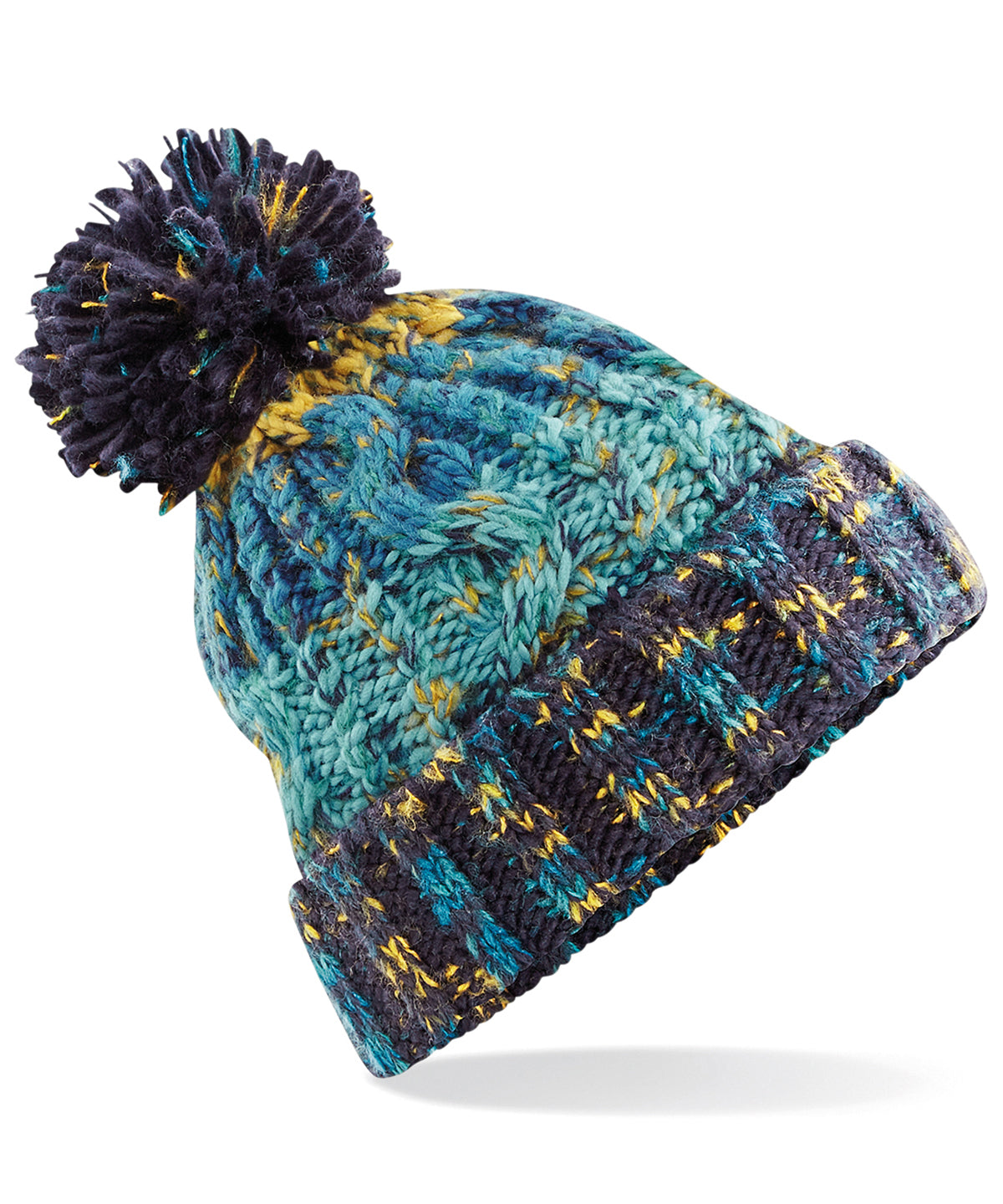Húfa Beechfield BC486 – Marine Splash – One size