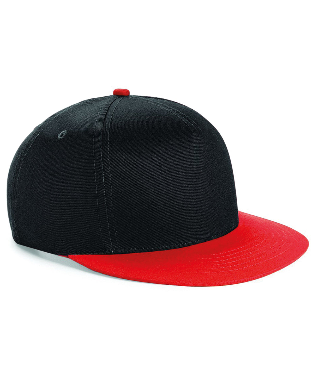 Derhúfa Beechfield BC615 – Black/Bright Red – One size