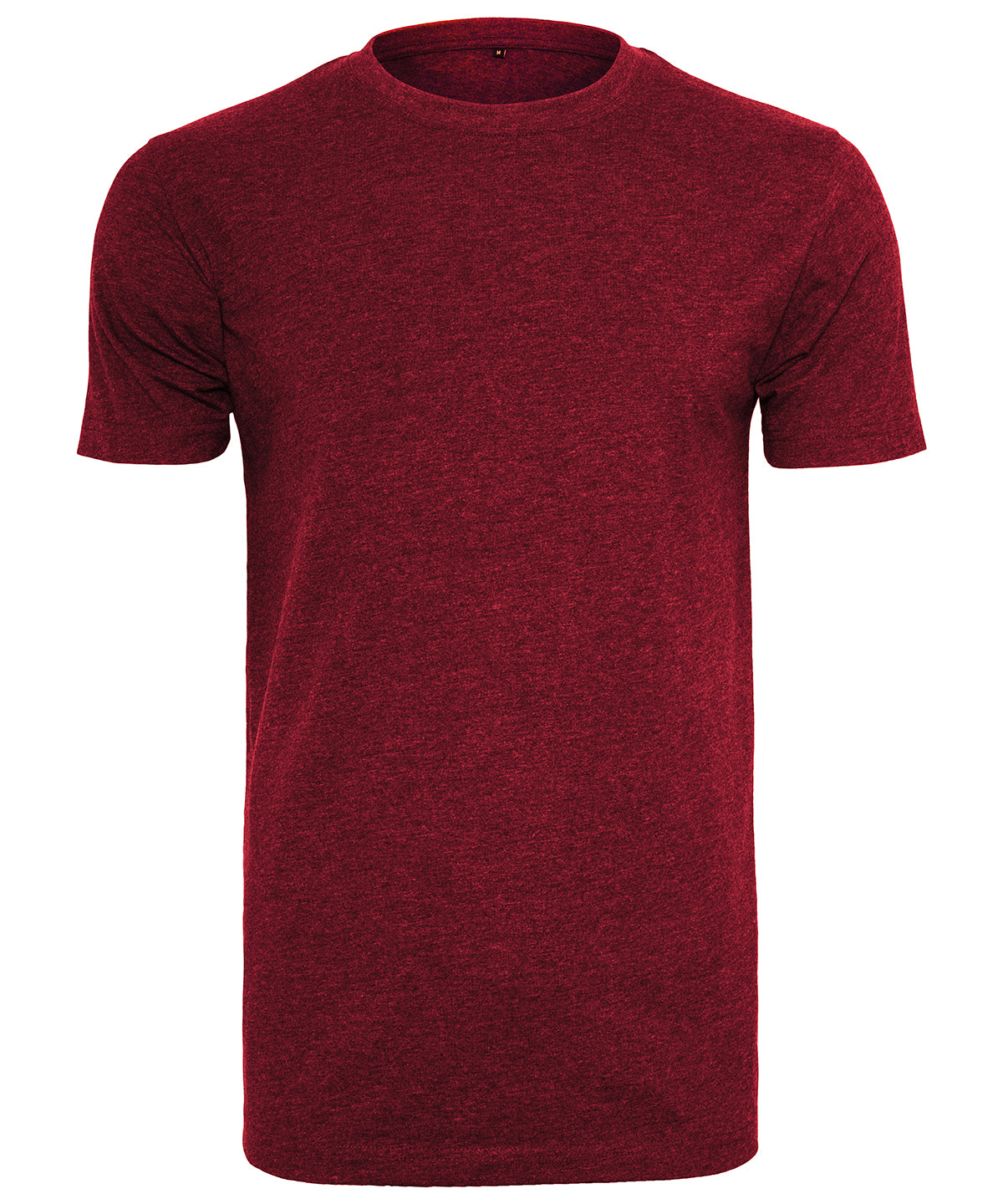 Stuttermabolur Build Your Brand BY004 – Vínrauður – 5XL