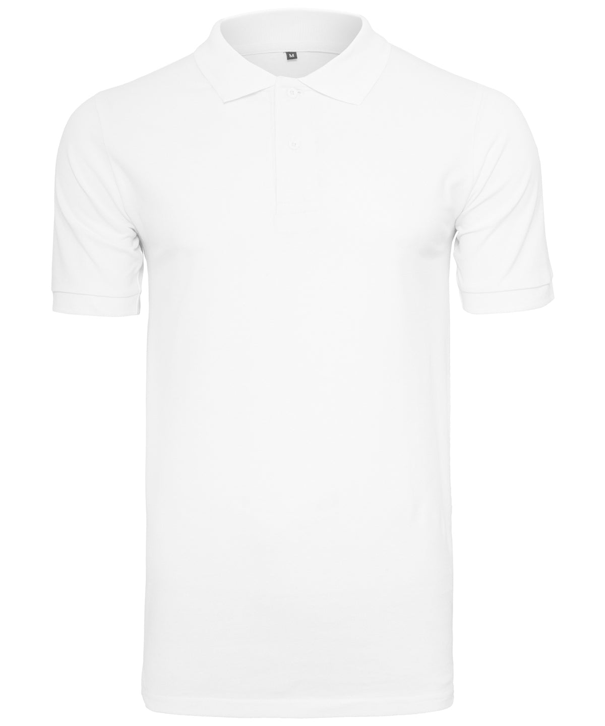 Pólóbolur Build Your Brand BY008 – Hvítur – 2XL