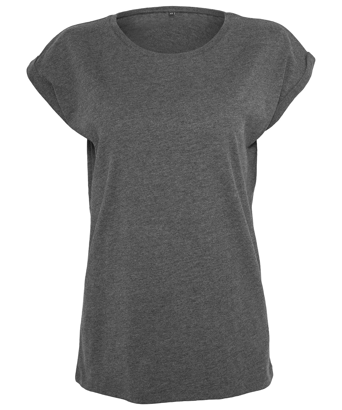Stuttermabolur Build Your Brand BY021 – Charcoal*† – 5XL