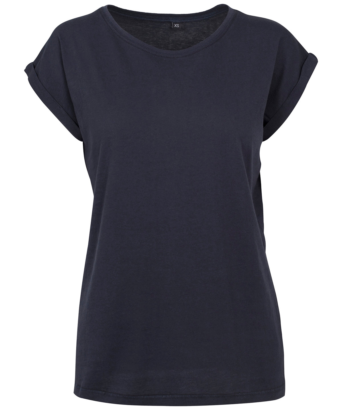 Stuttermabolur Build Your Brand BY021 – Navy*† – 5XL
