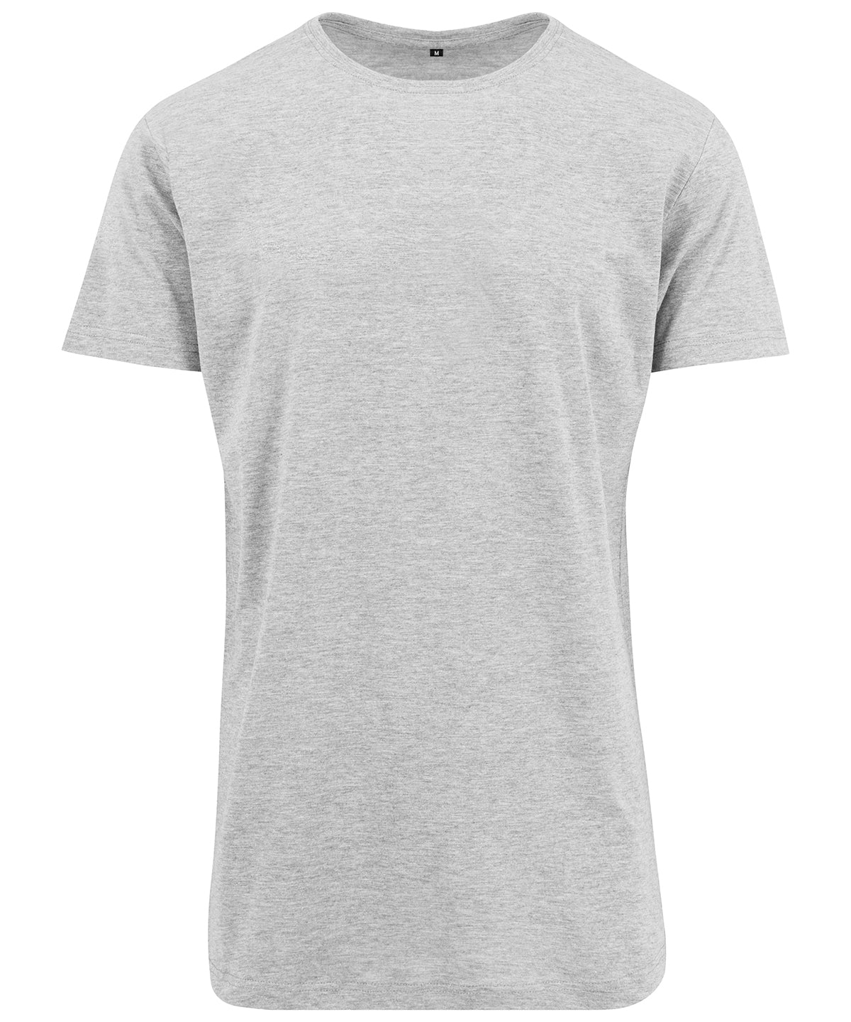 Stuttermabolur Build Your Brand BY028 – Heather Grey* – 2XL