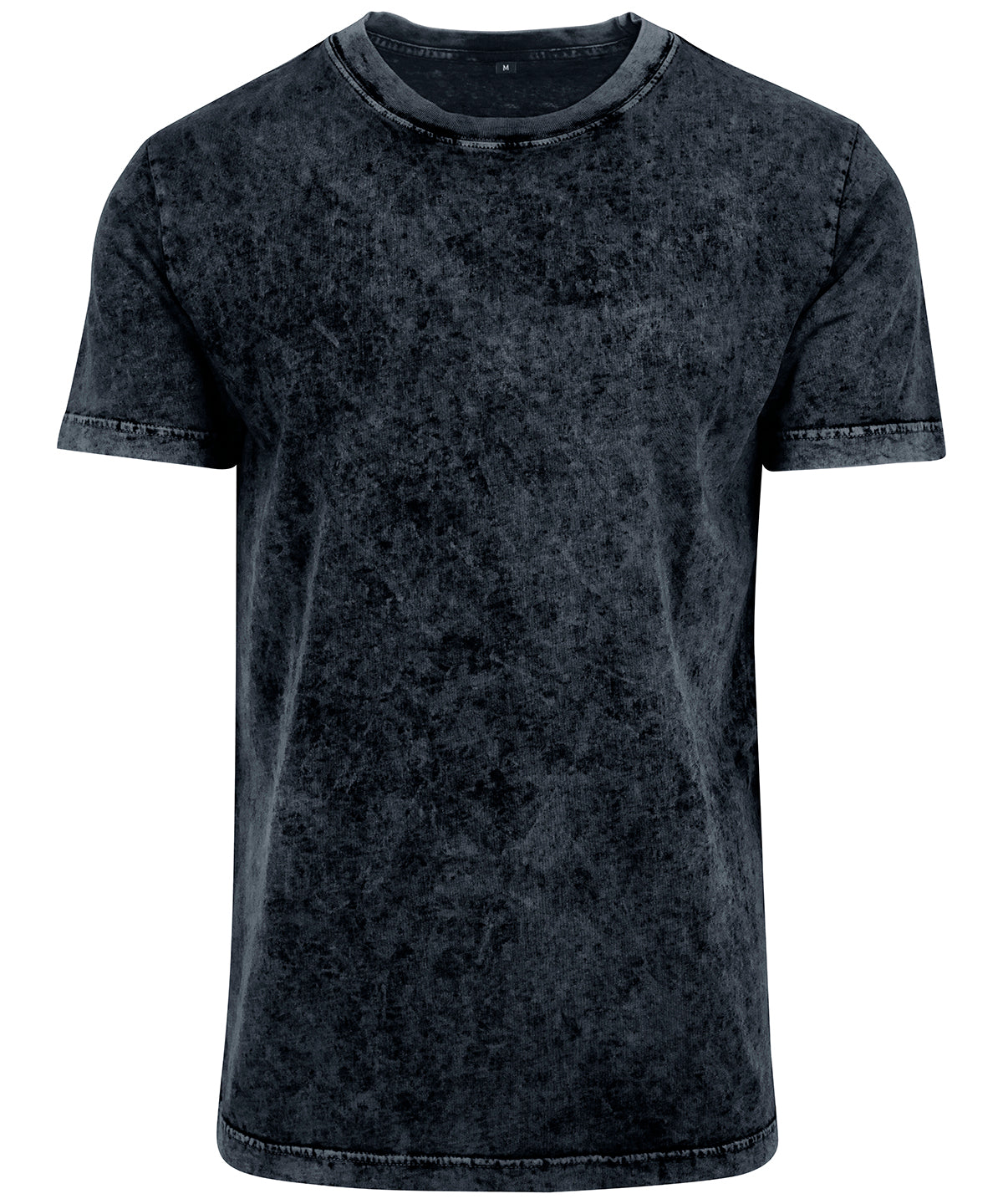 Stuttermabolur Build Your Brand BY070 – Dark Grey/White – 2XL