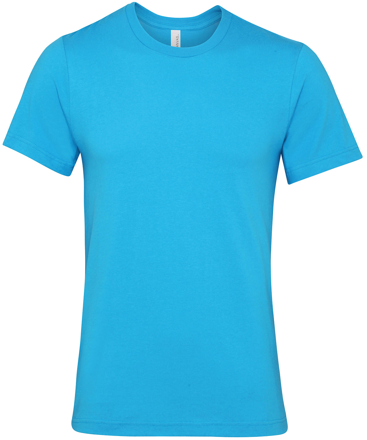 Stuttermabolur Bella Canvas CV001 – Aqua – 2XL