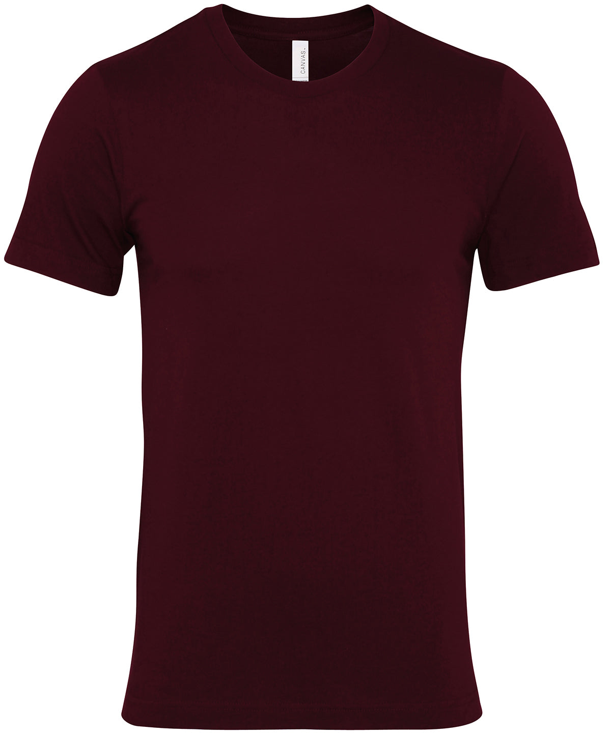 Stuttermabolur Bella Canvas CV001 – Maroon – 2XL