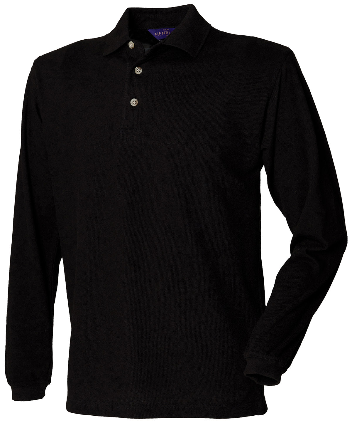 Pólóbolur Henbury HB105 – Svartur – 2XL