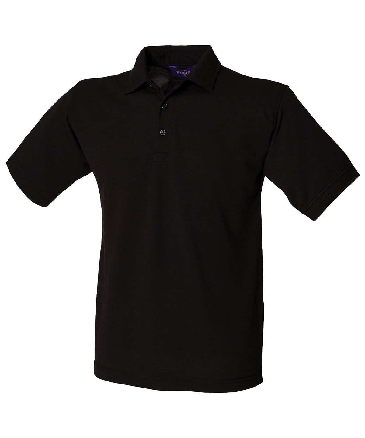 Pólóbolur Henbury HB400 – Black* – 5XL