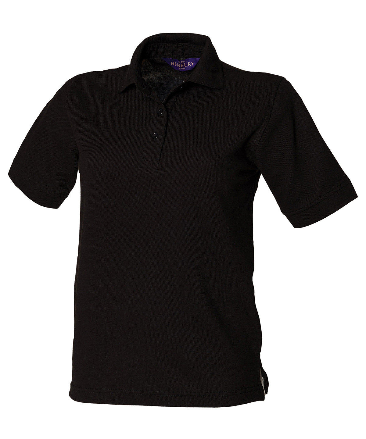 Pólóbolur Henbury HB401 – Svartur – 3XL