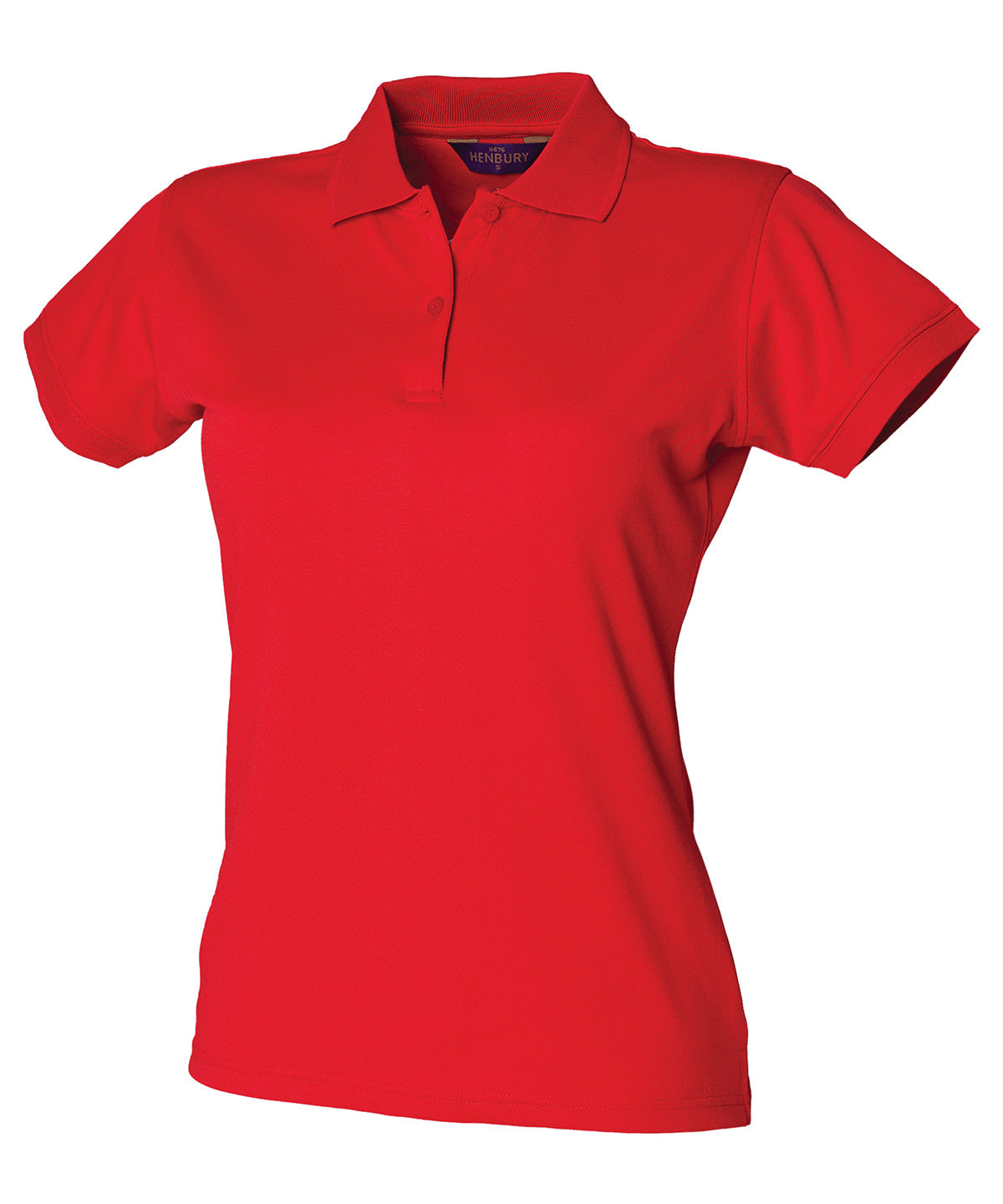Pólóbolur Henbury HB476 – Classic Red – 3XL