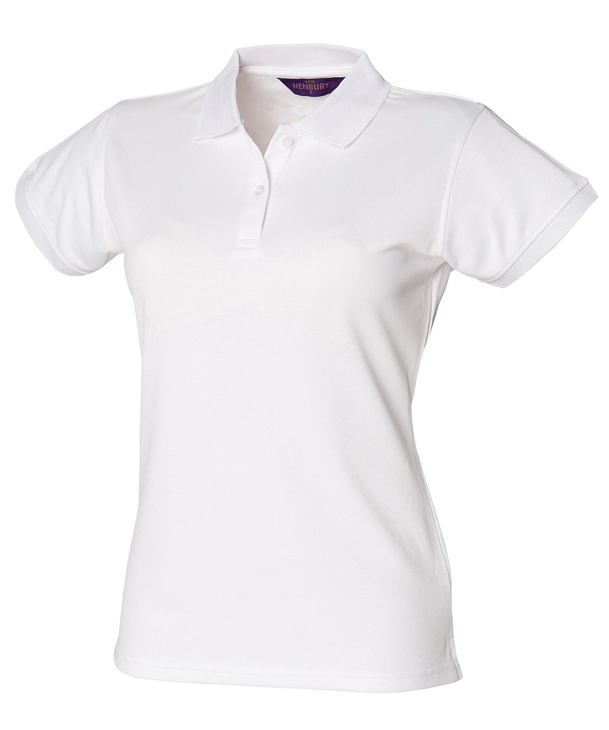 Pólóbolur Henbury HB476 – Hvítur – 3XL