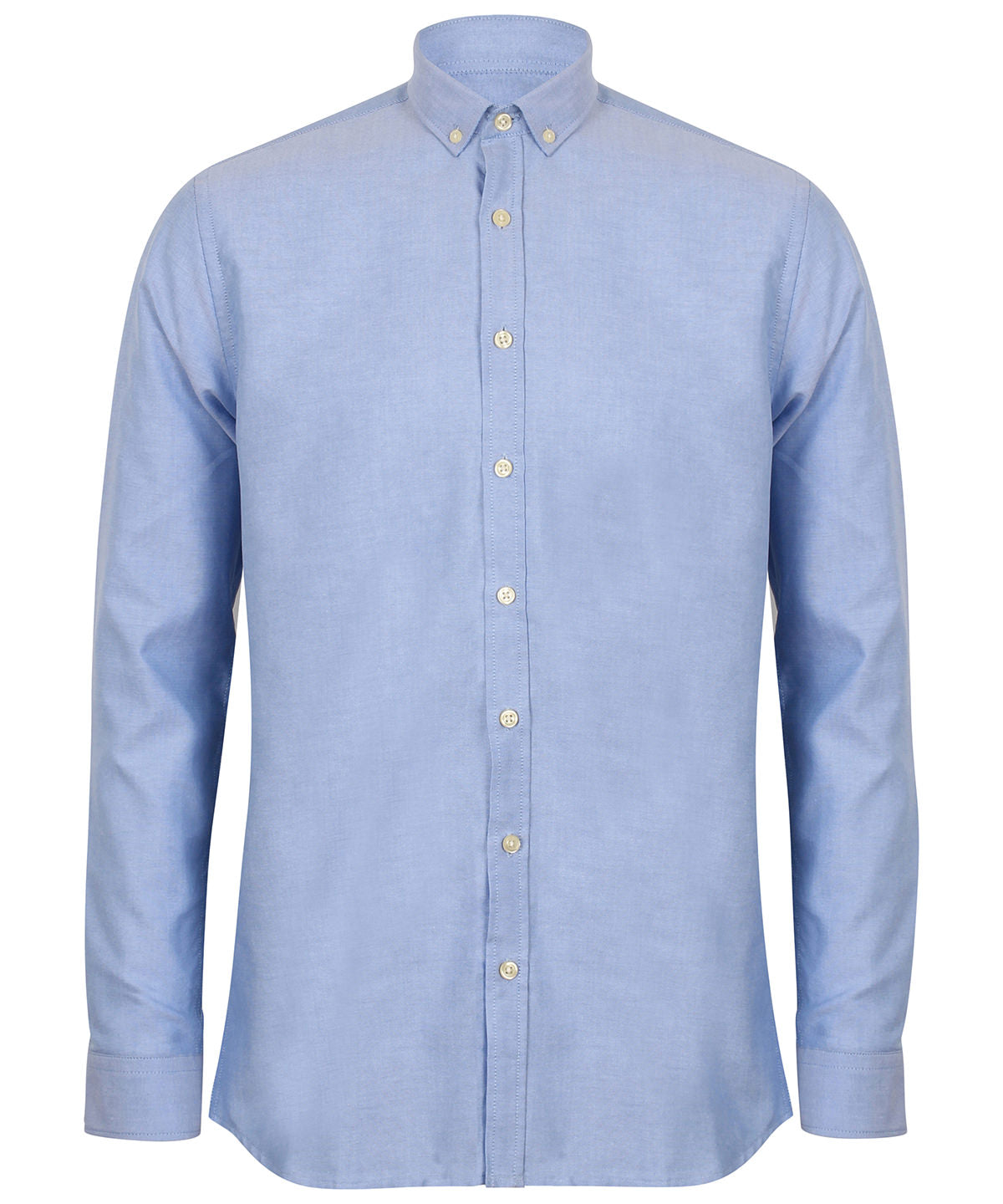 Skyrta Henbury HB512 – Blár – 2XL Slim