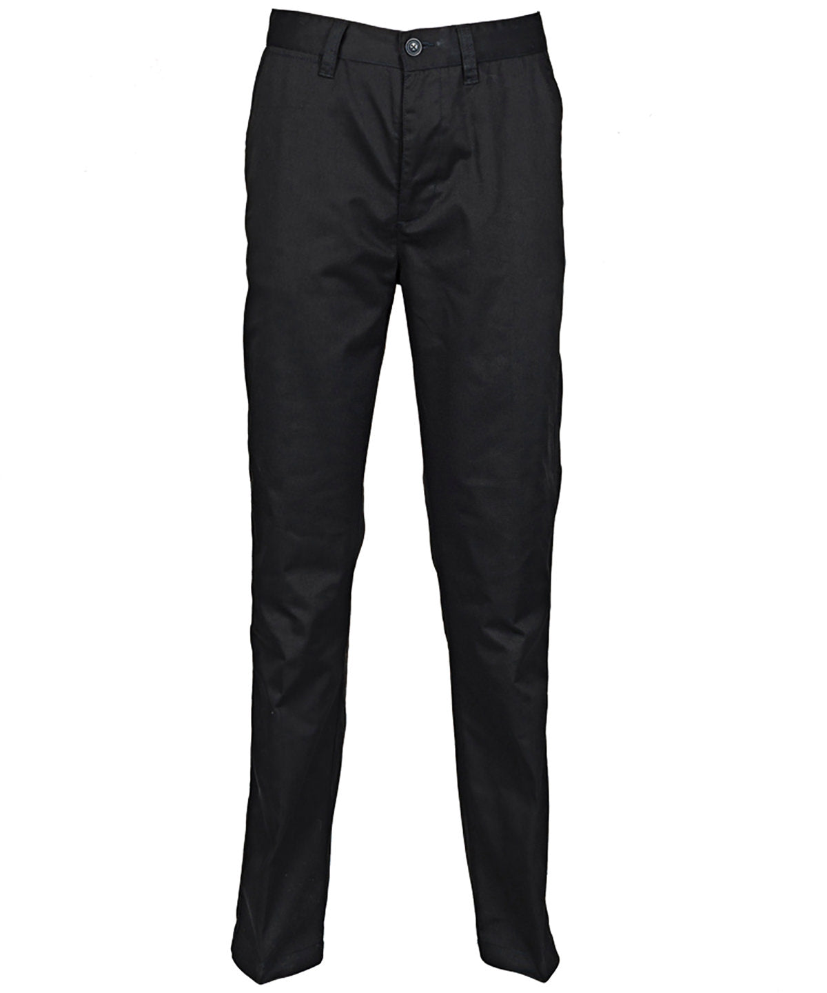 Chino-buxur Henbury HB640 – Svartur – 44 Unfinished