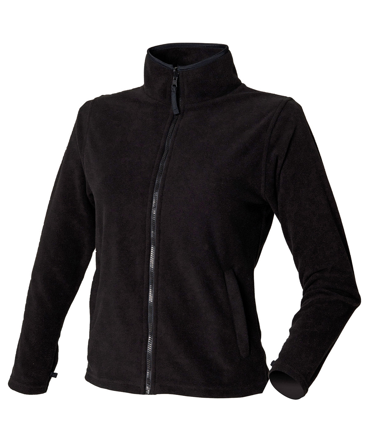 Flíspeysa Henbury HB851 – Svartur – 2XL