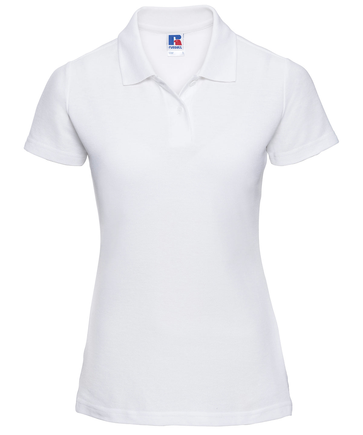 Pólóbolur Russell Athletic J539F – Hvítur – 2XL