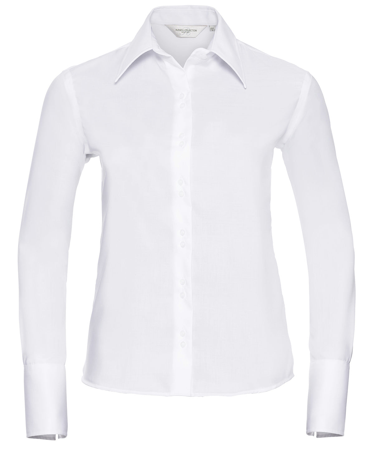 Skyrta Russell Athletic Collection J956F – Hvítur – 4XL