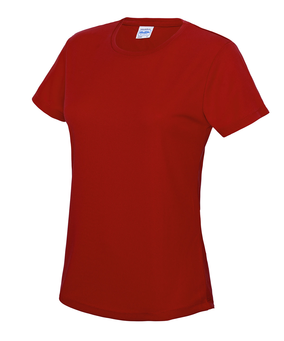 Stuttermabolur AWDis Just Cool JC005 – Fire Red*† – 4XL