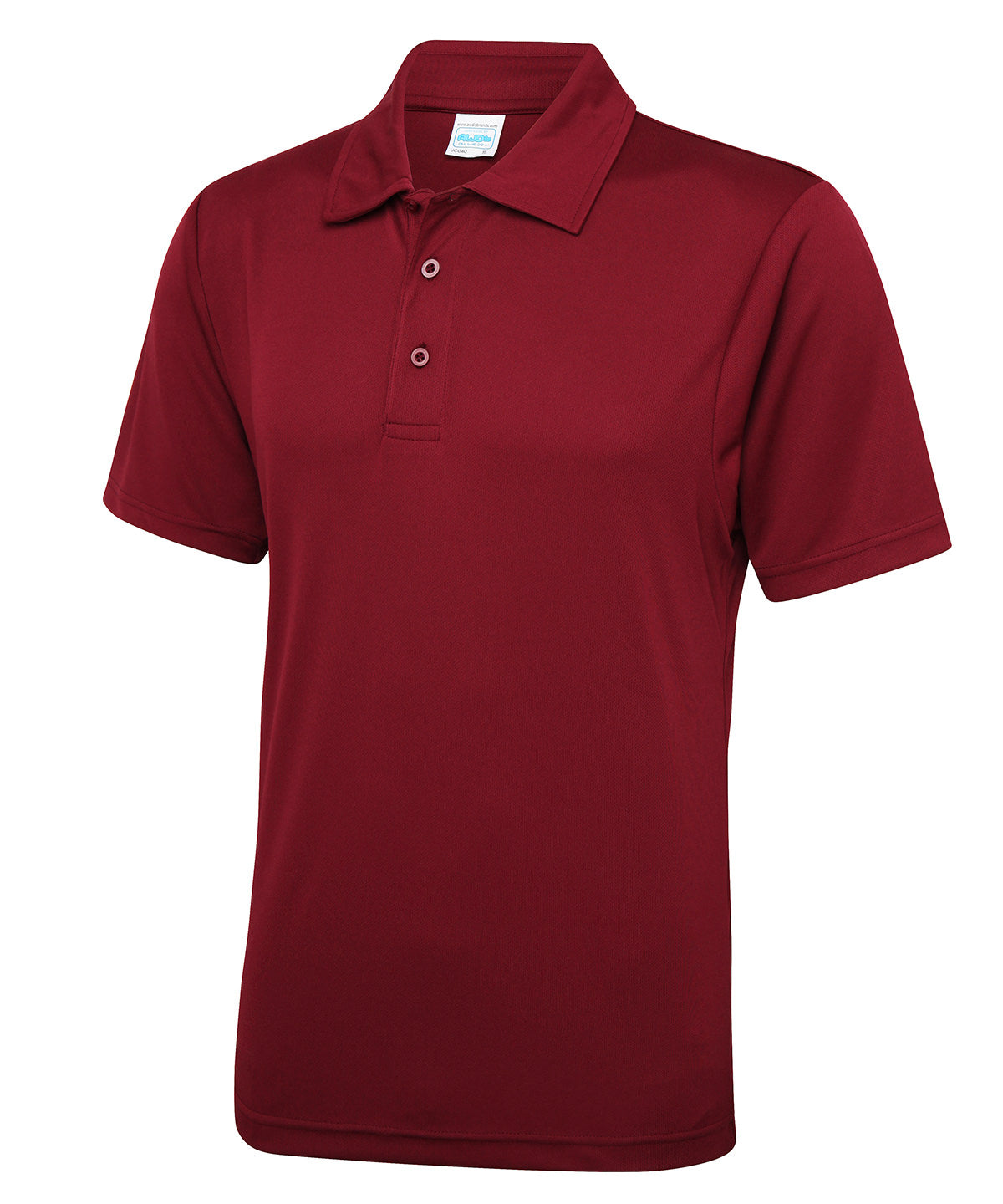 Pólóbolur AWDis Just Cool JC040 – Vínrauður – 3XL