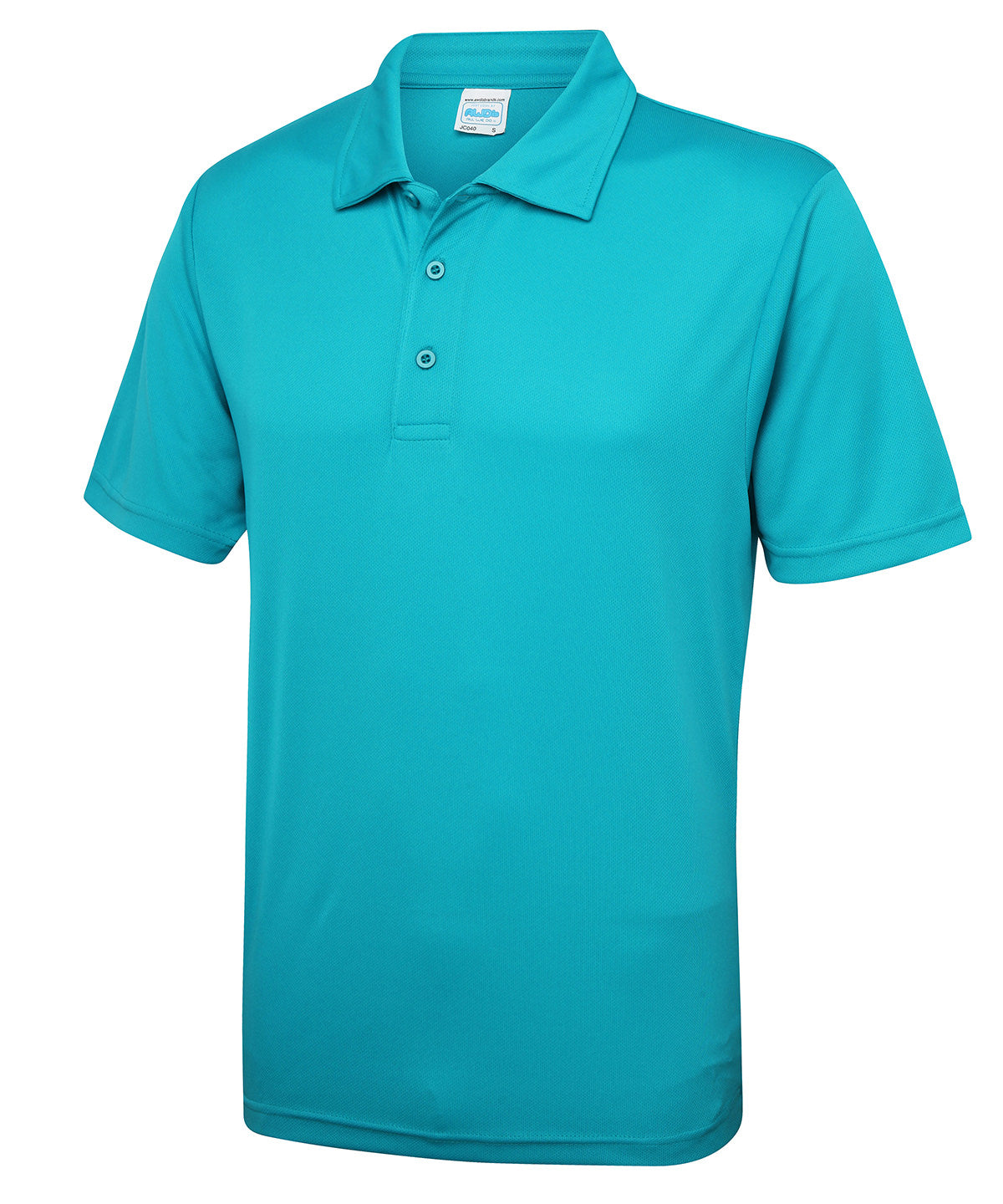 Pólóbolur AWDis Just Cool JC040 – Turquoise Blue – 3XL
