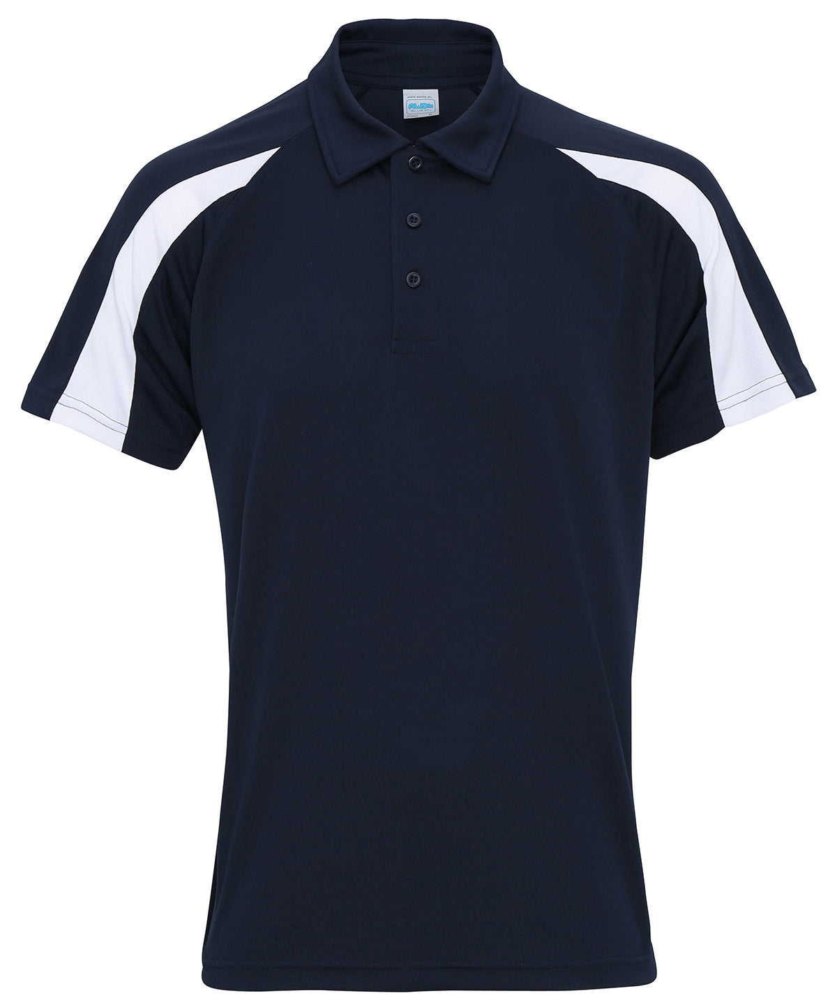 Pólóbolur AWDis Just Cool JC043 – French Navy/Arctic White – 2XL