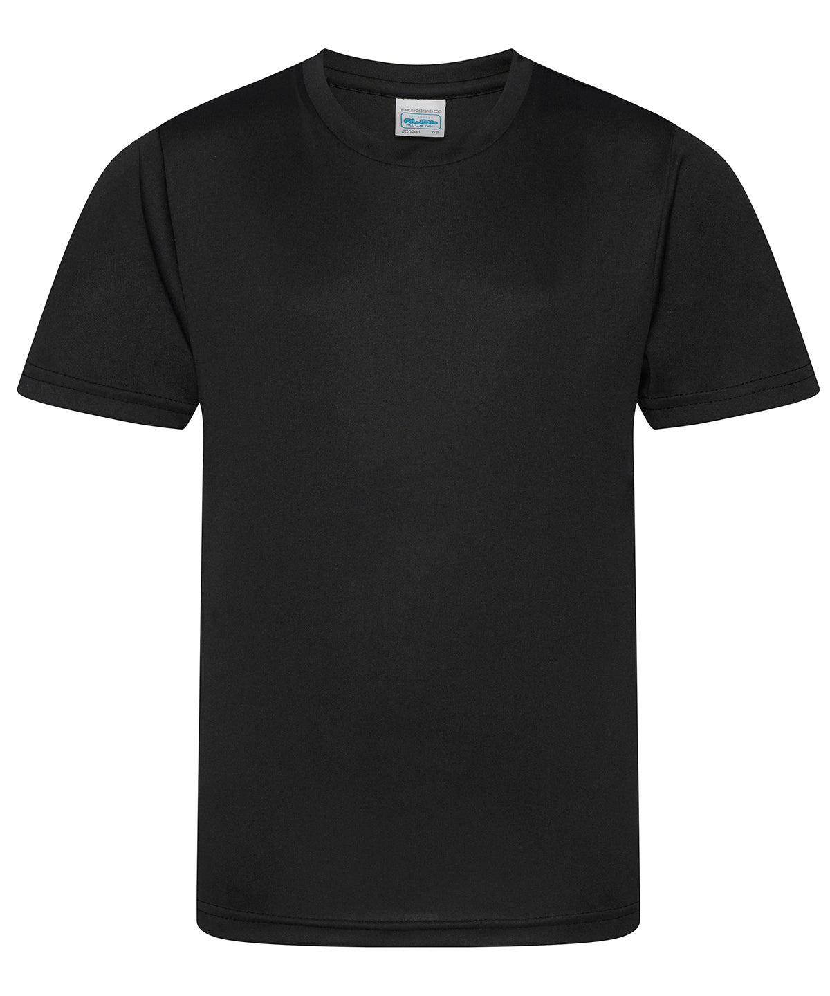 Stuttermabolur AWDis Just Cool JC20J – Jet Black – 12/13 Years
