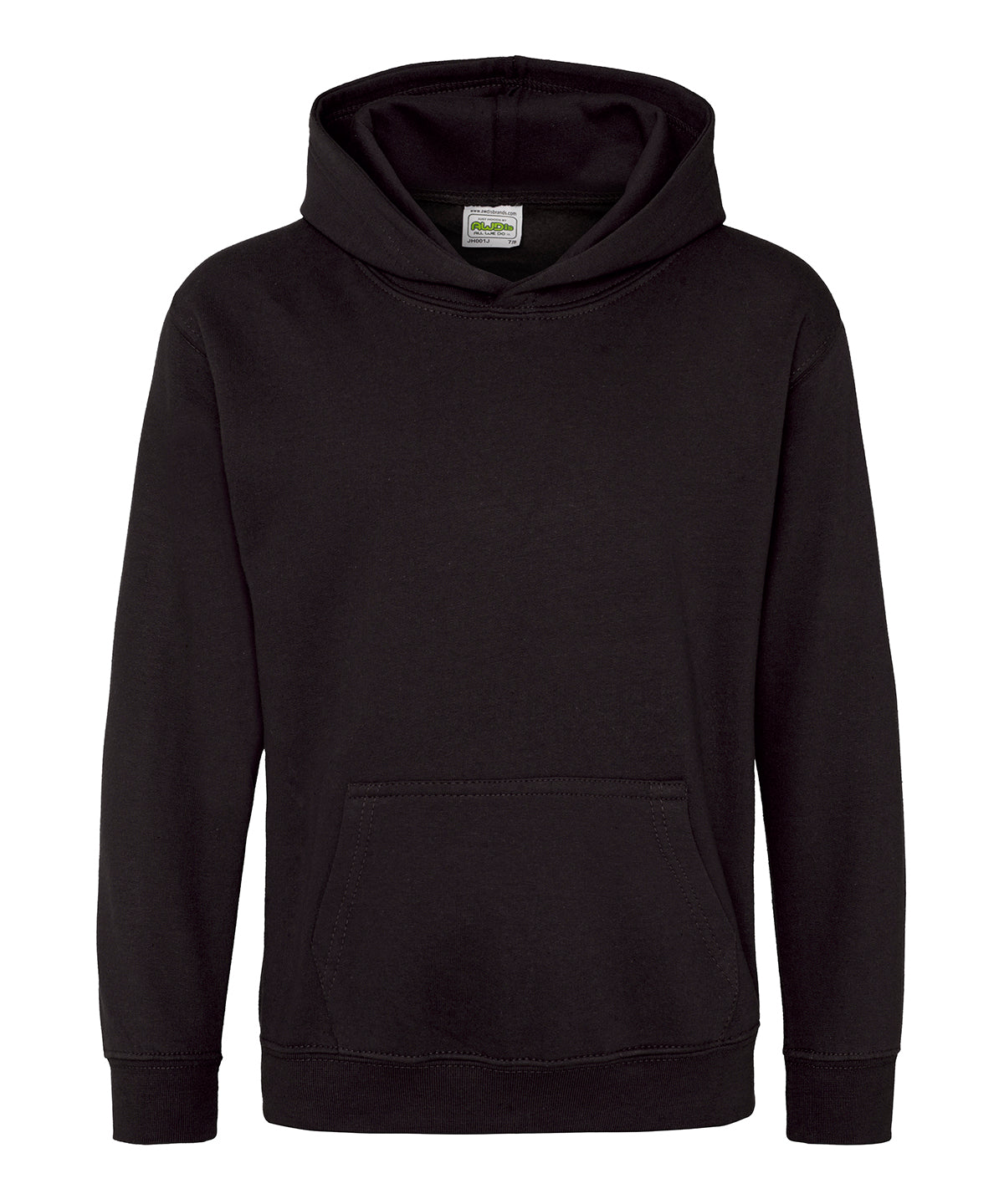 Hettupeysa AWDis Just Hoods JH01J – Jet Black – 12/13 Years