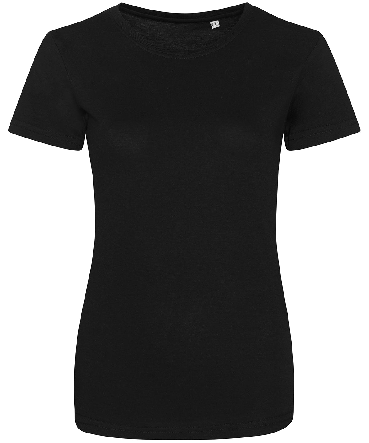 Stuttermabolur AWDis Just T's JT01F – Solid Black* – 2XL
