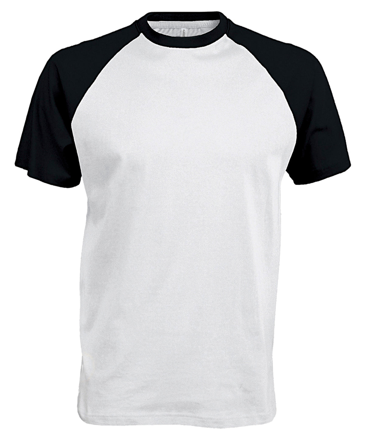 Stuttermabolur Kariban KB330 – White/Black – 2XL