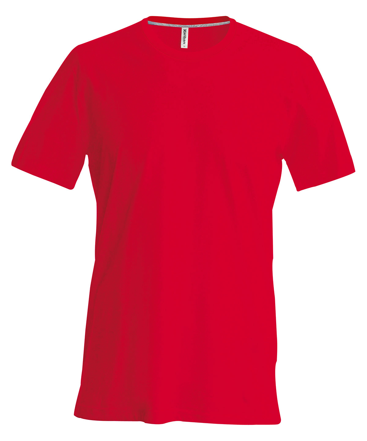 Stuttermabolur Kariban KB356 – Rauður – 4XL